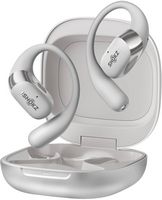 Shokz - OpenFit 2+ Open-Ear True Wireless Bluetooth Earbuds - Gray - Left View