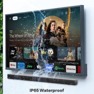 Sylvox - Elf S3 Bluetooth 5.3 Waterproof Outdoor Soundbar - Black - Left View