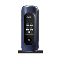 Blue Tees - Player +GPS Golf Portable Bluetooth Speaker with Magnetic Strip and Power Bank - Navy - Left View