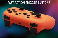 NEXT - Wireless Rechargeable Pro Controller for Switch 2 & Switch - Ember - Left View