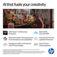 HP - OmniBook X Flip 2-in-1 - Copilot+ PC - 16