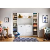 Maytag - 4.2 Cu. Ft. Capacity Top Load Washer - White - Left View