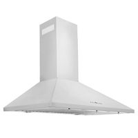 ZLINE - 30 inches - Externally Vented - Wall Range Hood - Stainless steel - Left View