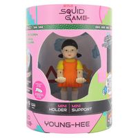 Cable Guys by Exquisite Gaming - Cable Guys: Squid Games - Young-Hee Girl Earbud & Phone Holder - Left View