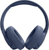 JBL - Tune 720BT Over-Ear Bluetooth Headphones - 2024 - Blue - Left View