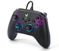 PowerA Advantage Wired Controller for Xbox Series X|S with Lumectra - Black - Black - Left View