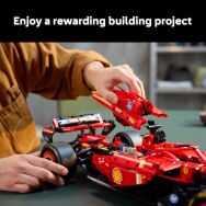 LEGO - Technic Ferrari SF-24 F1 Car Model Kit for Adult F1 Fans 42207 - Left View