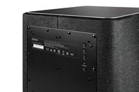 Denon - Home Wireless Subwoofer with Built-in HEOS - Black - Left View