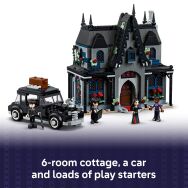 LEGO - Wednesday Morticia’s Cottage Building Toy 76786 - Left View