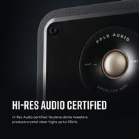Polk Audio - Signature Elite ES60 Hi-Res Tower Speaker - Stunning Black - Left View