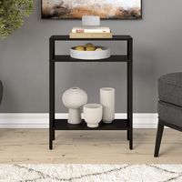 Camden&Wells - Linnea Console Table - Obsidian - Left View