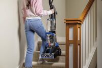 BISSELL - BISSELL® TurboClean™ Upright Vacuum - Cobalt Blue - Left View