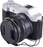 Vivitar - 4K (2160) Video Hybrid Optical Zoom Camera with Lens - Silver/Black - Left View