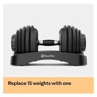 BowFlex - Results Series 552 SelectTech Dumbbell Pair - Black - Left View