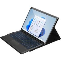 SaharaCase - Keyboard Case for Microsoft Surface Pro 8 - Black - Left View