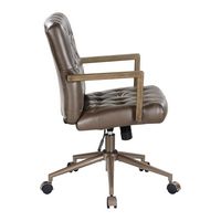 OSP Home Furnishings - Waltham Office Chair - Chocolate - Left View