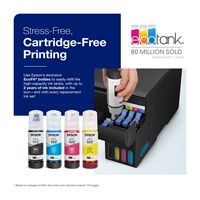 Epson - EcoTank ET-2400 Wireless Color All-in-One Cartridge-Free Supertank Printer with Scan and ... - Left View