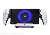 PowerA Charging Station for PlayStation Portal Remote Player with Lumectra - White - Left View