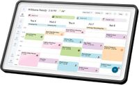 Skylight - Calendar 2: 15 Inch Touchscreen Smart Calendar and Chore Chart - Charcoal - Left View