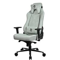 Arozzi - Vernazza Soft Fabric Gaming Chair - Pearl Green - Left View