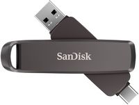 SanDisk - Extreme PRO 512GB Dual Drive High-Performance USB Type-A and USB Type-C Flash Drive - B... - Left View