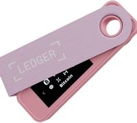 Ledger - Nano S Plus Crypto Hardware Wallet - Pastel Pink - Left View