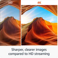 Amazon - Fire TV Stick 4K Select (newest model) Streaming Device, streaming in 4K, AI-powered sea... - Left View