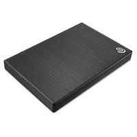 Seagate - One Touch with Password 2TB External USB 3.0 Portable Hard Drive with Rescue Data Recov... - Left View