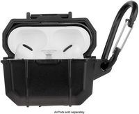Pelican - Marine Case for Apple AirPods Pro 1st  and 2nd Generation - Black - Left View