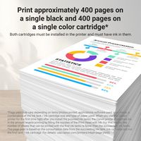 Canon - PG-295XL/CL-286XL High Yield Ink Cartridges (2-Pack) - Black/Tri-color - Left View