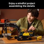 LEGO - Technic Volvo EC500 Hybrid Excavator 42215 - Left View