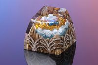 DROP - The Lord of the Rings Elven Rings of Power Artisan Keycap - Vilya - Left View