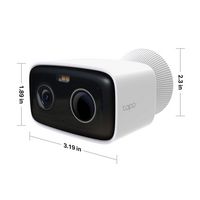 TP-Link - Tapo Solar-Powered Wireless Security Camera Kit with Live View, Works with Alexa & Goog... - Left View