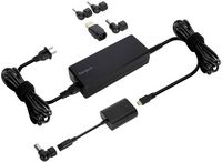 Targus - 100W Universal USB-C & Legacy Charger  Kit - Black - Left View