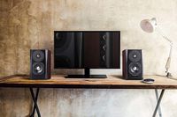 Edifier - S350DB Bookshelf Speakes & Subwoofer, Computer Speakers - Bluetooth v4.1 aptX Wireless ... - Left View