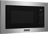 Frigidaire - 2.2 Cu. Ft. Built-In Microwave with Sensor Cook - Stainless Steel - Left View