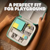 Nex - Playground Travel Case - Gray - Left View