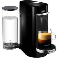 Nespresso - Vertuo Plus Coffee and Espresso Maker by De'Longhi - Piano Black - Left View