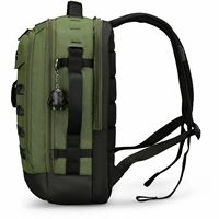 Swissdigital Design - BERG L TSA-Friendly Backpack With USB Charging Port  RFID Protection and Fi... - Left View