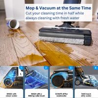 Tineco - Floor One S5 Extreme – 3 in 1 Mop, Vacuum & Self Cleaning Smart Floor Washer with iLoop ... - Left View