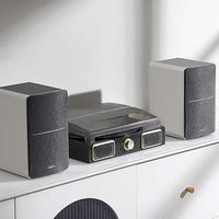 Edifier - R1280DB Powered Bluetooth Bookshelf Speakers, Computer Speakers - 42W RMS Optical Input... - Left View