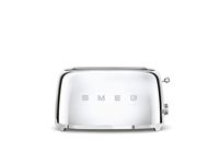 SMEG - TSF03 4-Slice Wide-Slot Toaster - Stainless Steel - Left View