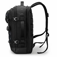 Swissdigital Design - BERG PRO TSA-Friendly Backpack With USB Charging Port RFID Protection and F... - Left View