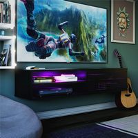 Glitch Floating TV Stand for TVs up to 60