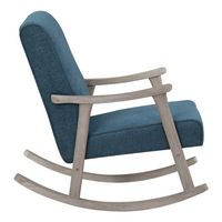 OSP Home Furnishings - Gainsborough Rocker - Azure - Left View