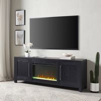 Yarmouth Crystal Fireplace TV Stand for Most TVs up to 75