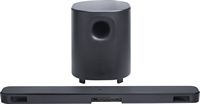JBL - BAR500MK2 5.1 Soundbar with Dolby Atmos and Wireless Subwoofer - Black - Left View