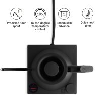 Fellow - Stagg EKG Pro Electric Kettle with Precicse Temperature Control, Quick Heating, Timer & ... - Left View