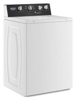 Maytag - 3.5 Cu. Ft. High Efficiency Top Load Washer Commercial Grade with Dual Action Agitator -... - Left View
