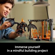 LEGO - Icons The Lord of the Rings: Balrog Book Nook 10367 - Left View